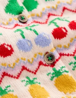 Pullover & Strickjacken | Boden Edie Fair-Isle-Strickjacke-Bunt, Früchte Bunt,Früchte