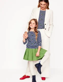 Oberteile | T-shirts & Tops | Boden Ella Breton-Shirt mit langen Ärmeln-Marineblau, Holly Gestreift Marineblau,HollyGestreift