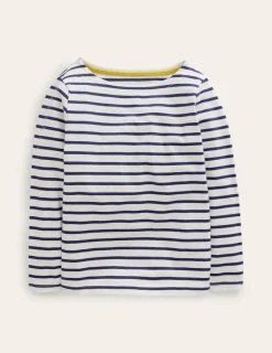 Oberteile & T-shirts | Boden Ella Lustiges Breton- Dunkelblau/Ecru