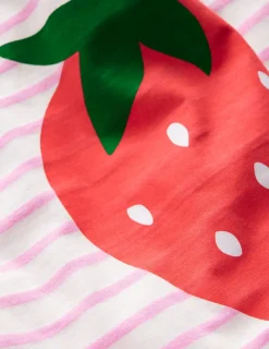 Oberteile & T-shirts | Boden Ella Lustiges Breton-Kosmos-Rosa Erdbeere Kosmos-RosaErdbeere