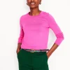 Pullover & Strickjacken | Boden Emilia Baumwollpullover mit Rundhalsausschnitt- ROSA
