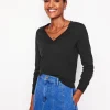 Pullover & Strickjacken | Boden Emilia Baumwollpullover mit V-Ausschnitt- Schwarz