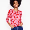 Pullover & Strickjacken | Boden Emilia Baumwollpullover mit Rundhalsausschnitt- ROT