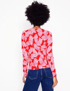 Pullover & Strickjacken | Boden Emilia Baumwollpullover mit Rundhalsausschnitt- ROT