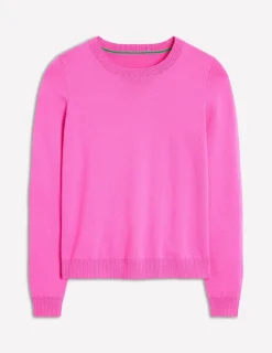 Pullover & Strickjacken | Boden Emilia Baumwollpullover mit Rundhalsausschnitt- ROSA