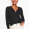 Pullover & Strickjacken | Boden Emilia Baumwollstrickjacke mit Rundhalsausschnitt- Schwarz