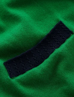 Pullover & Strickjacken | Boden Emilia Baumwollstrickjacke mit V-Ausschnitt-Sattes Smaragdgrün SattesSmaragdgrün