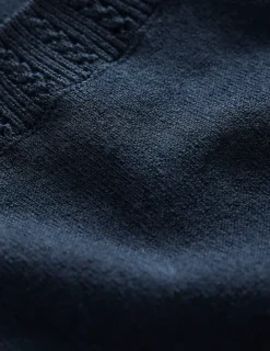 Pullover & Strickjacken | Boden Emilia Pullunder aus Baumwolle mit Rundhalsausschnitt- Marineblaue