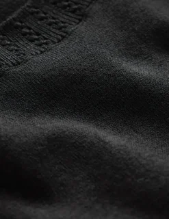 Pullover & Strickjacken | Boden Emilia Pullunder aus Baumwolle mit Rundhalsausschnitt- Schwarz