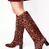 Stiefel | Absatzschuhe | Boden Erica Kniehohe Lederstiefel- Schokobraun