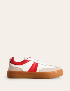 Nachtwäsche & Schlafanzüge | Flache Schuhe | Boden Erin Plateau-Tennisschuhe- Black