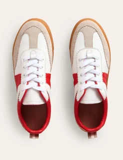 Nachtwäsche & Schlafanzüge | Flache Schuhe | Boden Erin Plateau-Tennisschuhe- Black