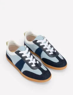 Nachtwäsche & Schlafanzüge | Flache Schuhe | Boden Erin Retro-Tennisschuhe-Heller Used Look HellerUsedLook