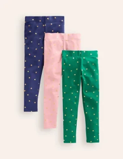 Leggings | Hosen & Jeans | Boden 3er-Pack Leggings-Bunt Stern BuntStern