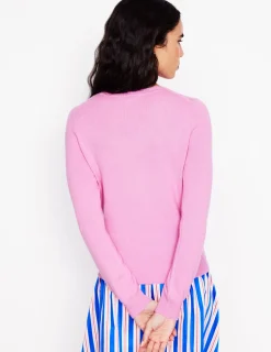 Pullover & Strickjacken | Boden Eva Kaschmirpullover mit Rundhalsausschnitt-Klein Blau, Getupft KleinBlau,Getupft