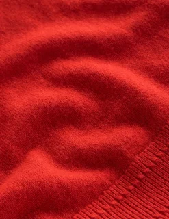 Pullover & Strickjacken | Boden Eva Kaschmirpullover mit Rundhalsausschnitt- Rouge