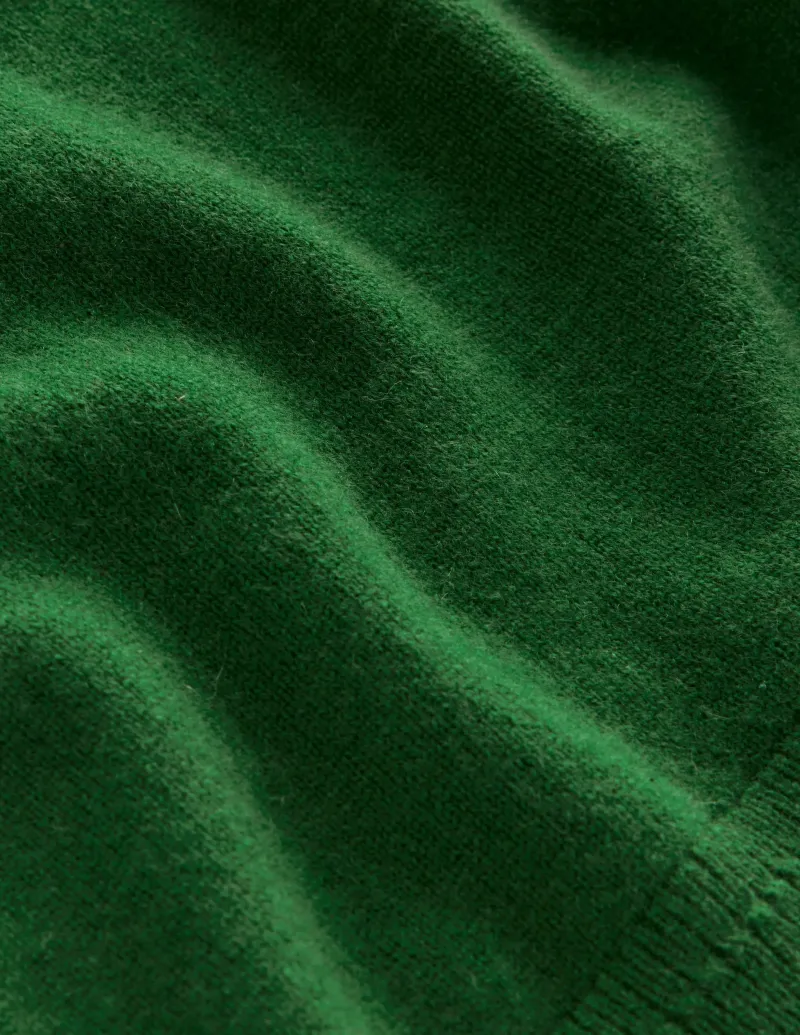 Pullover & Strickjacken | Boden Eva Kaschmirpullover mit Rundhalsausschnitt- Kieferngrün