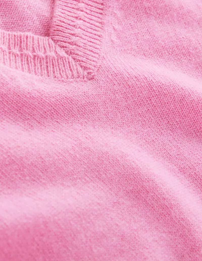 Pullover & Strickjacken | Boden Eva Kaschmirpullover mit V-Ausschnitt- Vintage-Mauve