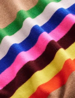 Pullover & Strickjacken | Boden Eva Kaschmirpullover mit Rundhalsausschnitt-Kamelbraun Meliert, Regenbogen KamelbraunMeliert,Regenbogen