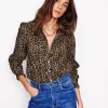 Hemden | Oberteile | Boden Felicity Baumwollbluse-Kamelbraun, Gepard Pop Kamelbraun,GepardPop