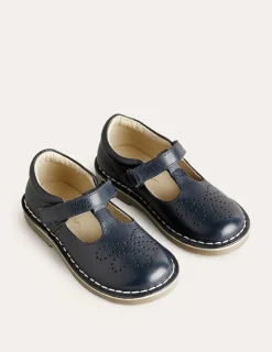 Schuhe, Turnschuhe & Sandalen | Boden Flache Schuhe aus Leder mit T-Steg-Aqua Marine Marl AquaMarineMarl