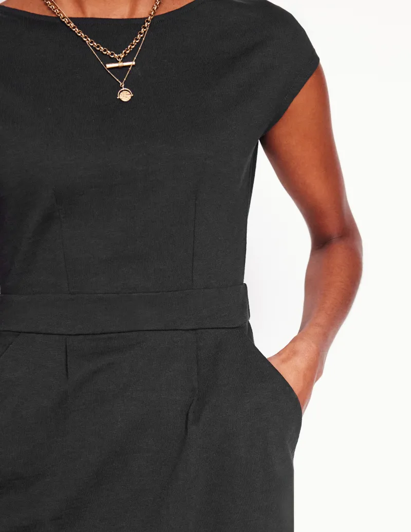 Kleider & Jumpsuits | Kleider In Petite | Boden Florrie Jerseykleid- Schwarz