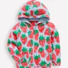 Hoodies & Kapuzenpullis | Oberteile & T-shirts | Boden Frottee-Kapuzenjacke-Nebligblau Erdbeere NebligblauErdbeere