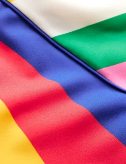 Bademode | Boden Gemustertes Badeshirt mit Sonnenschutz-Bunt Regenbogen Swirl-Motiv BuntRegenbogenSwirl-Motiv