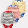 Oberteile & T-shirts | Boden Gerippte Bodys im 3er-Pack-Steuerbordblau Streifen SteuerbordblauStreifen