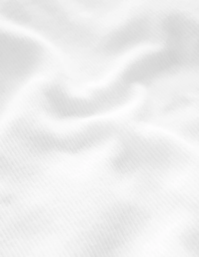 Oberteile & T-shirts | Boden Geripptes Top mit Spitzenbesatz- Weiß