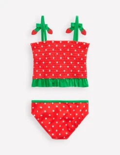 Bademode | Boden Gesmoktes Tankini-Set-Marmeladenrot Erdbeere MarmeladenrotErdbeere