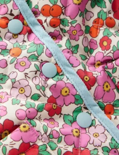 Jacken & Mäntel | Boden Gesteppte Kapuzenjacke-Rosa Apfelblüte Blumenmuster RosaApfelblüteBlumenmuster
