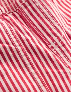 Hosen & Leggings | Boden Gewebte Schlupfhose für Jungen-Sanftes Naturweiß/Mohnrot SanftesNaturweiß/Mohnrot