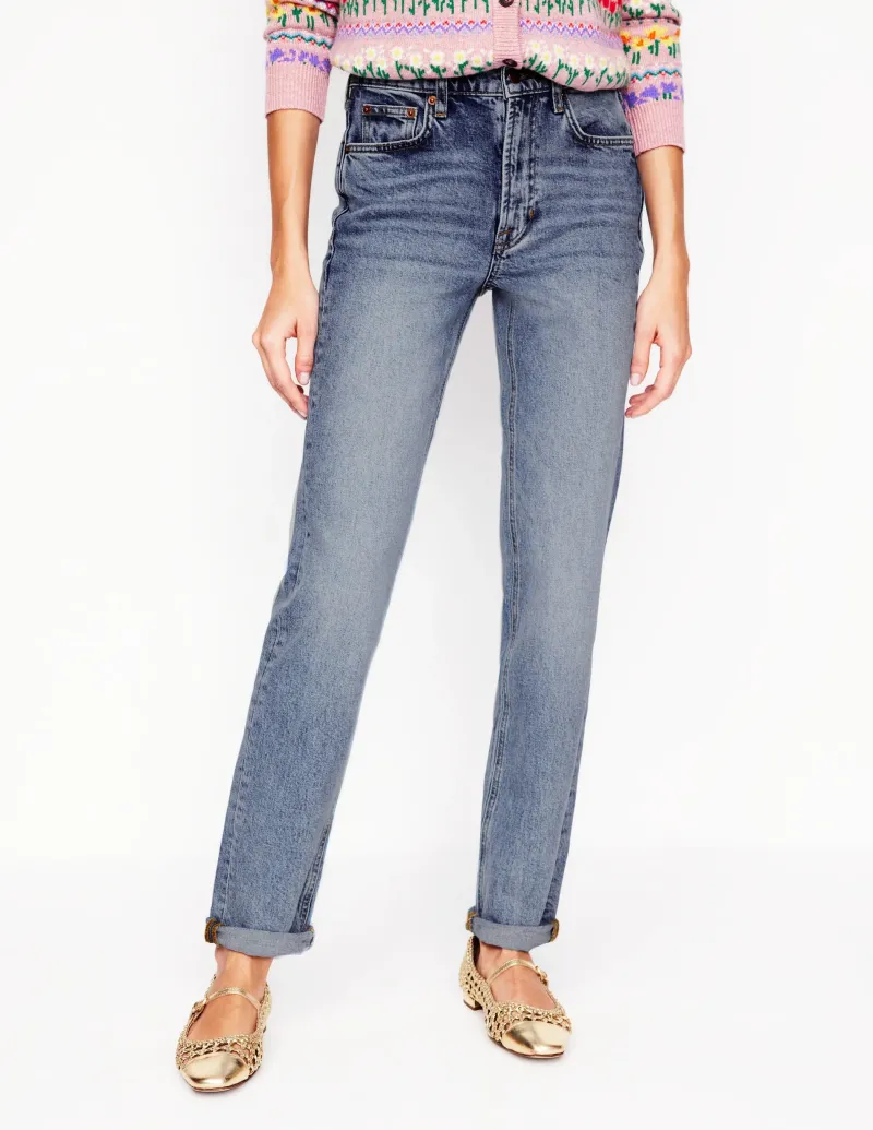 Jeans | Boden Girlfriend-Jeans-Ausgeblichene Optik AusgeblicheneOptik