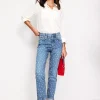 Jeans | Boden Girlfriend-Jeans- Laser-Punkt