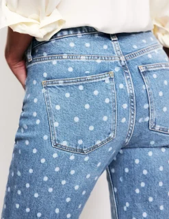 Jeans | Boden Girlfriend-Jeans- Laser-Punkt