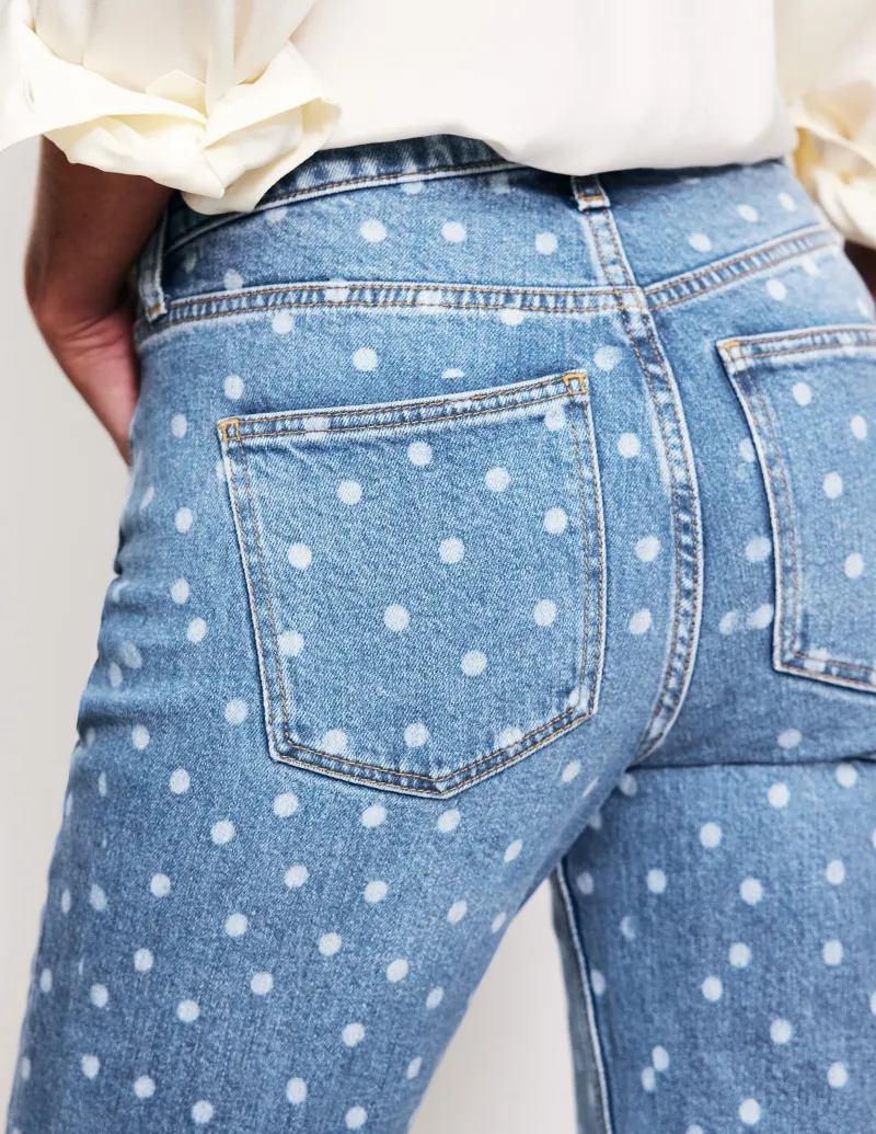 Jeans | Boden Girlfriend-Jeans- Laser-Punkt