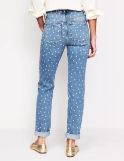 Jeans | Boden Girlfriend-Jeans- Laser-Punkt