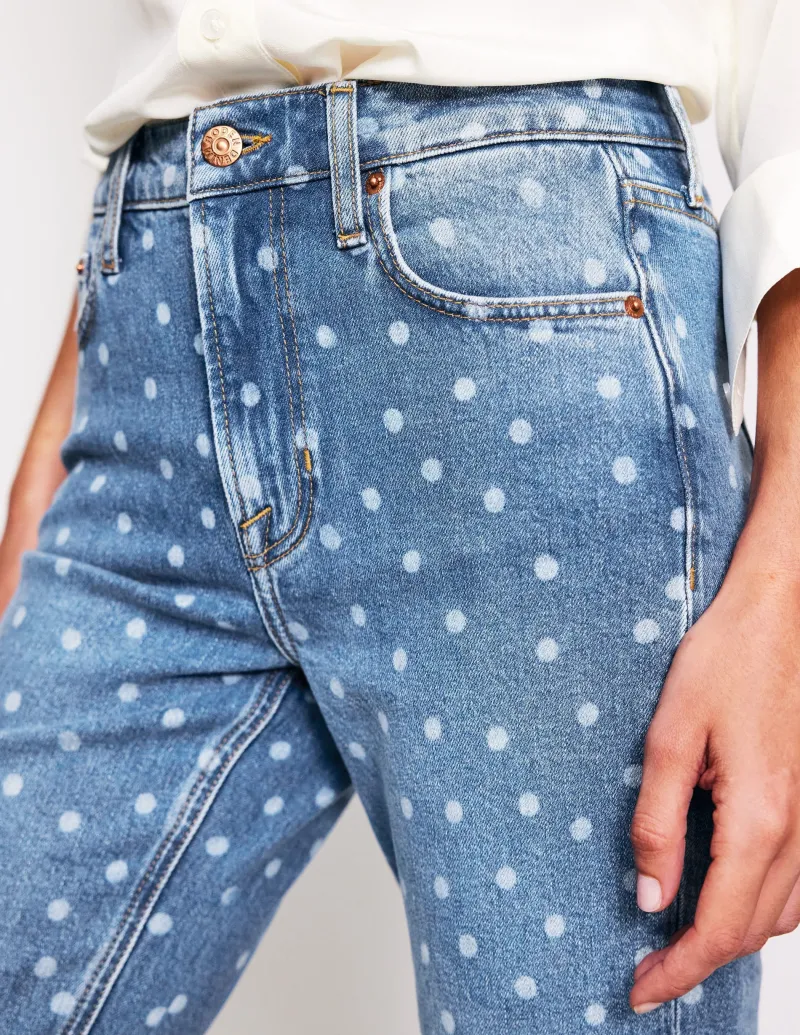 Jeans | Boden Girlfriend-Jeans- Laser-Punkt