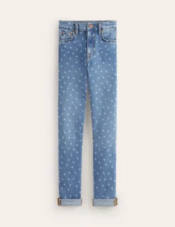Jeans | Boden Girlfriend-Jeans- Laser-Punkt