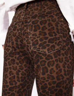 Jeans | Boden Girlfriend-Jeans-Mohair, Leopardenmuster Mohair,Leopardenmuster