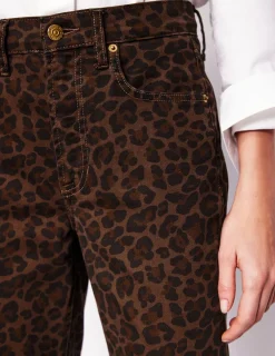 Jeans | Boden Girlfriend-Jeans-Mohair, Leopardenmuster Mohair,Leopardenmuster