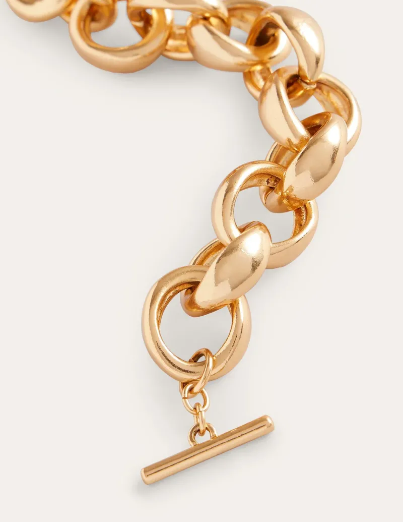 Schmuck | Boden Grobgliedriges Kettenarmband- Gold