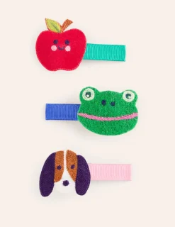 Accessoires | Boden Haarspangen im 3er-Pack-Bunt mit Tieren BuntmitTieren