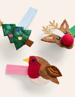 Accessoires | Boden Haarspangen im 3er-Pack-Bunt Festlich BuntFestlich