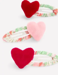 Accessoires | Boden Haarspangen im 3er-Pack- Herzen