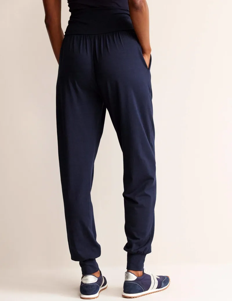 Nachtwäsche & Schlafanzüge | Hosen | Boden Hareem Jersey-Jogginghose-Aqua Marine Marl AquaMarineMarl