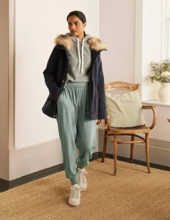 Nachtwäsche & Schlafanzüge | Hosen | Boden Hareem Jersey-Jogginghose- Erlengrün