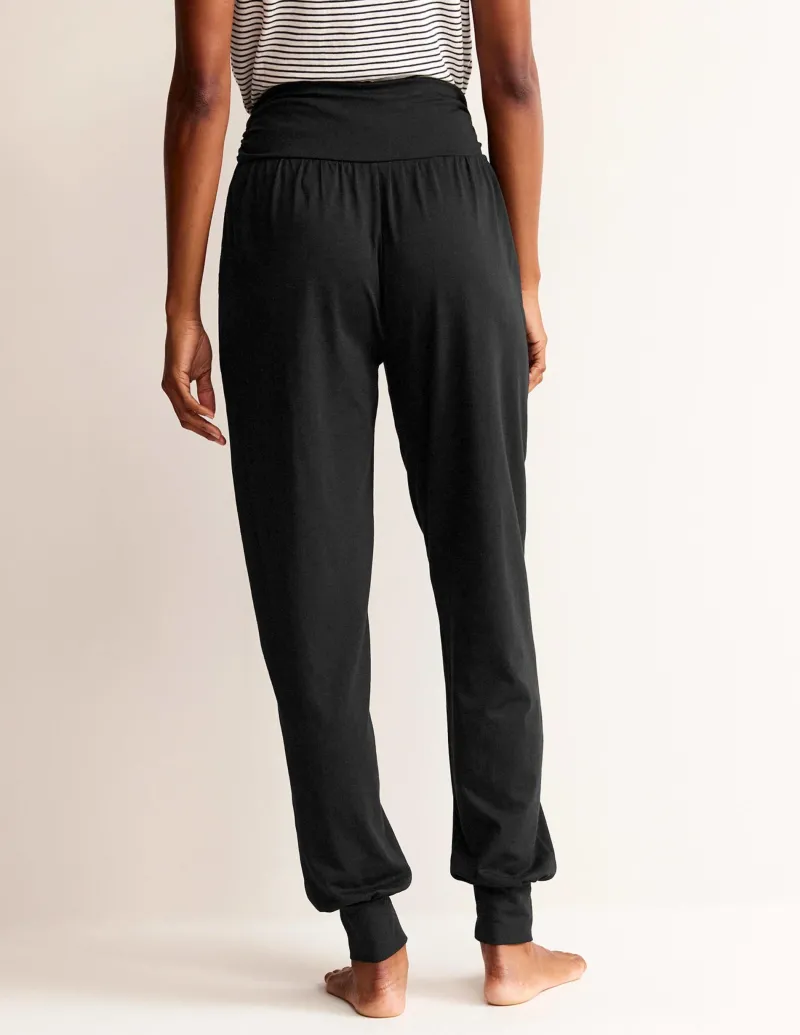 Nachtwäsche & Schlafanzüge | Hosen | Boden Hareem Jersey-Jogginghose- Schwarz