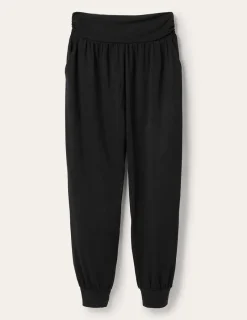Nachtwäsche & Schlafanzüge | Hosen | Boden Hareem Jersey-Jogginghose- Schwarz